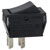 Bulgin C1350AAAAA DPST Non Illuminated Black Panel Mount Rocker Switch