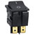 Bulgin C6050ALAAC DPST Non Illuminated On-Off Black Panel Mount Rocker Switch