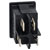 Bulgin H8553VBNAC DPST Non Illuminated On-Off Red Panel Mount Rocker Switch