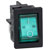 Bulgin H8553VBNAC DPST Non Illuminated On-Off Red Panel Mount Rocker Switch