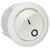 Bulgin R13112AAAB SPST Non Illuminated Off-on White Round Rocker Switch