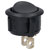 Bulgin R13208FAAA SPST Non Illuminated Off-On Black Round Rocker Switch