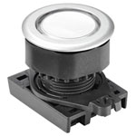 TruComponents 660014 Pushbutton Button White (transparent)