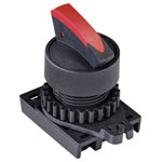 TruComponents 660025 Selector Toggle Red 2 x 60 °