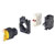 TruComponents 660036 Selector Toggle Yellow 1 x 90 °