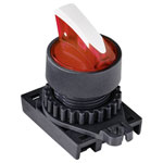 TruComponents 660040 Selector Toggle Red 2 x 45 °