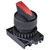 TruComponents 660042 Selector Toggle Red 2 x 45 °
