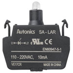 TruComponents 660054 LED Red 110 V/240 V