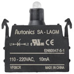 TruComponents 660057 LED Green 110 V/240 V