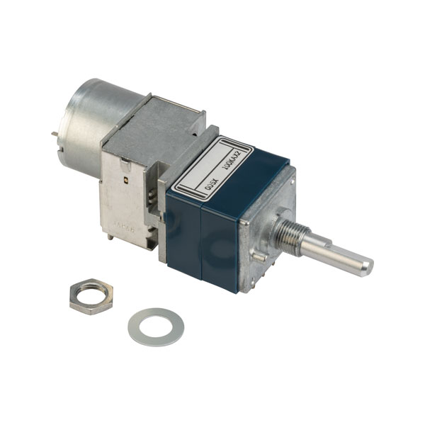 Click to view product details and reviews for Alps Rk27112mc 100k Motorised Dual Gang Rotary Potentiometer.