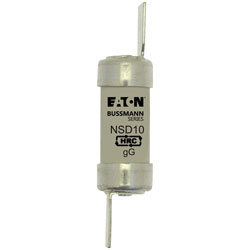 Bussmann NSD10 10A 550VAC BS88 Blade Tag F1 British Standard Fuse