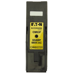 Bussmann CM63F 63A 690Vac HRC Compact Black Fuse Holder