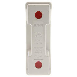 Bussmann RS100PWH 100A Back Stud White Red Spot Fuse Holder