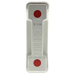 Bussmann RS63PWH 63A Back Stud White Red Spot Fuse Holder