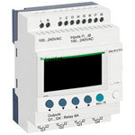 Schneider SR2B121FUSR2 12 IO 100-240VAC w/Clock Compact Smart Relay
