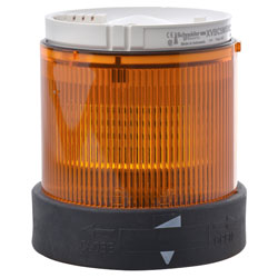 Schneider XVBC2B5 Orange Steady Visual Signal Indicator