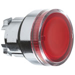 Schneider ZB4BW343 Red Flush Head for Illum Push Button