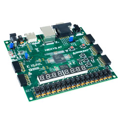 Digilent 410-292 Nexys A7-100T FPGA Trainer Board Recommended for ECE Curriculum