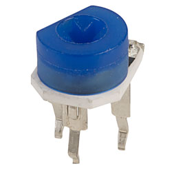 Bourns 3306P-1-102 1K ±25% 6 mm Horizontal Cermet Trimmer Potentiometer