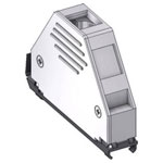 Deltron Connectors DCEM 37 D-SUB housing pins 37 Plastic, 180 ° 45 ° Metal