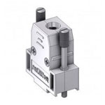 Deltron Connectors CTLM09UN4 D-SUB housing pins 9 Plastic, 180 ° Metal