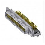Deltron Connectors HD-D 62 PYC2 M47H UN D-SUB plug 90 ° pins 62 Soldering Pins