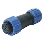 Deltron Connectors DELKSP1310/S5I DIN connector Socket, straight Total pins 5