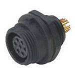 Deltron Connectors DELKSP1312/S3 DIN connector Socket, built-in Total pins 3