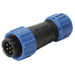 Deltron Connectors DELKSP1310/P4I DIN connector Plug, straight Total pins 4