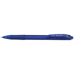 Pentel BX417-C Feel-It! Retractable Ballpoint Pen - 0.7 - Blue - Pack of 12