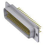 Deltron Connectors DT 50 PY/2 D-SUB plug 180 ° pins 50 Soldering Pins