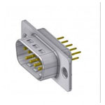 Deltron Connectors DT 09 PY/2 D-SUB plug 180 ° pins 9 Soldering Pins
