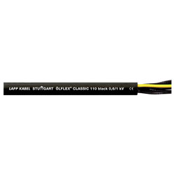 LappKabel 1120307/1 CLASSIC BLACK 110 Control lead 3 G 1.50 mm² Black