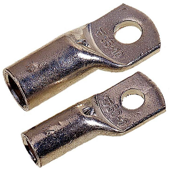LappKabel 61796710 crimp Copper cable lug 180° 16mm Hole Ø 8mm 100pc