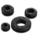 LAPP 61713550 LA 6 cable grommet Ø6mm max neoprene black 100 pcs