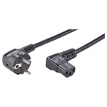 LAPP 74320106 plug cable, black, 3.5m, C13/C14, PVC, safety plug/socket