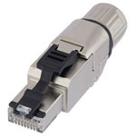 LappKabel 21700653 plug, RJ45, 8 pins, straight/angled, IP20, 10 Gbit/s