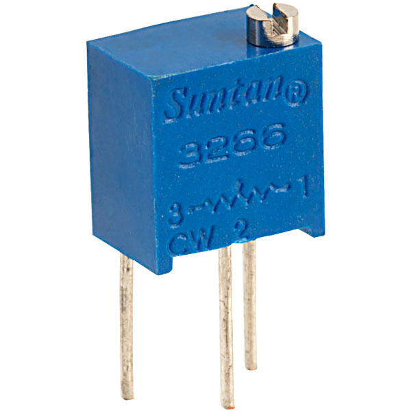 Suntan TSR-3266W-102R 1k Wr3266W 0.25 Cermet Trimmer Pot