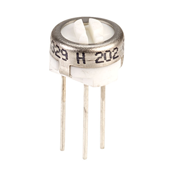 Bourns 3329H-1-202LF 2k 3329h 1/4" 1 Turn Cermet Trimmer | Rapid Online