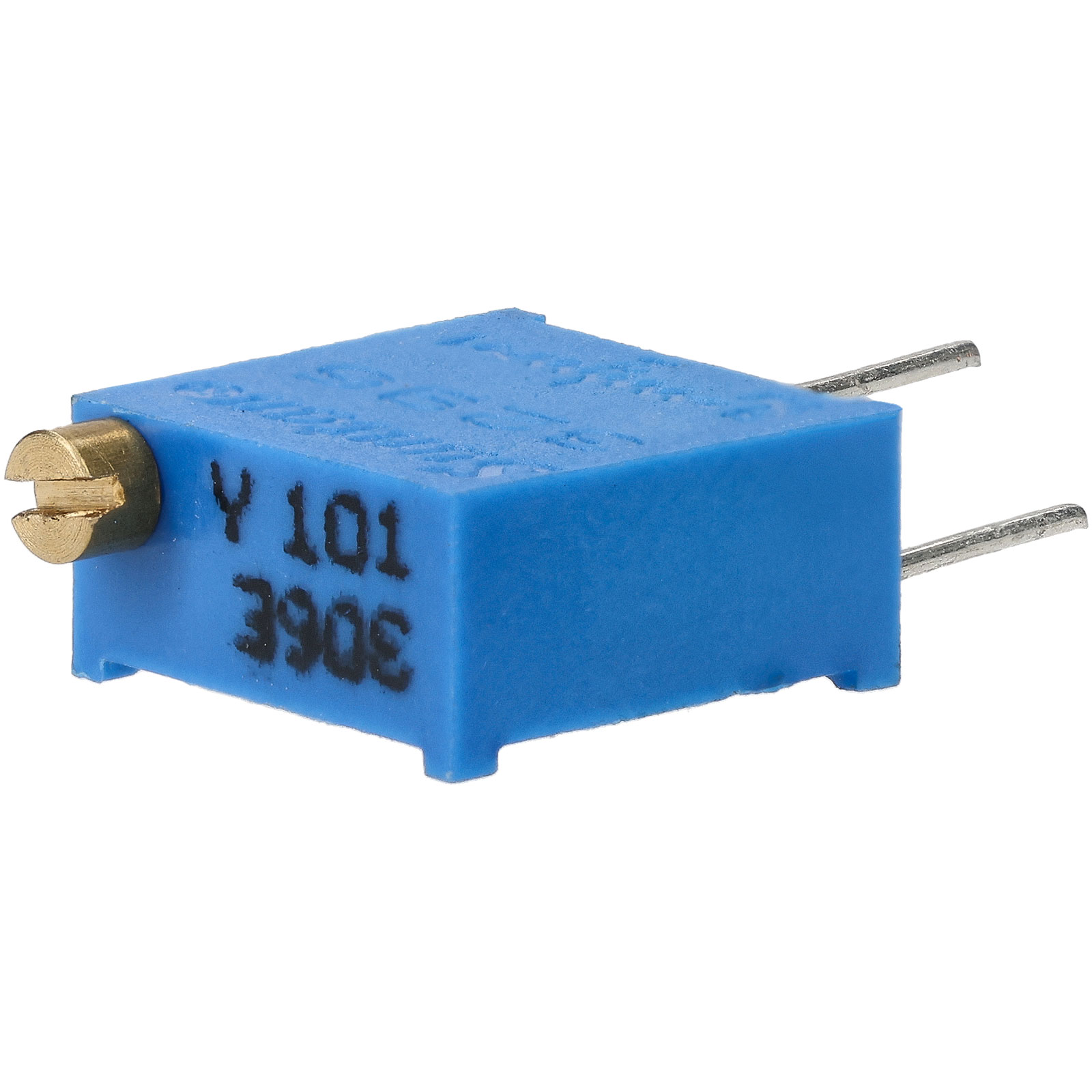 Potentiomètre Présétabli Suntan TSR-3296Y-101R - 100 Ohms, 3/8 Cermet - Neuf