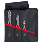 Knipex 00 19 61 V01 TwinGrip® Slip Joint Pliers Set, 3 Piece