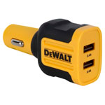 DEWALT 141 9008 DWG 2-Port Mobile USB Charger 24W