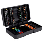 Bahco 66IM/54C-1 66IM/54C-1 Impact Bit Set, 54 Piece