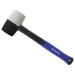 Faithfull FAIRMBWF24 Black & White Fibreglass Mallet 24oz