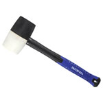 Faithfull FAIRMBWF32 Black & White Fibreglass Mallet 32oz