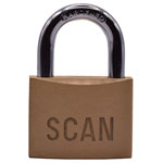 Scan BC0450 Brass Padlock 50mm