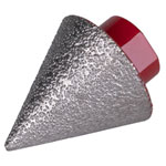 RUBI Tiling Tools 6986 Conical Diamond Grinding Bit 2-35mm