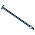 METALMATE MEMCSX08130 Cup Square Hex Bolt & Nut ZP M8 x 130mm Box 10