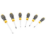 Stanley STHT16172-0 CUSHION GRIP™ Screwdriver Set, 6 Piece