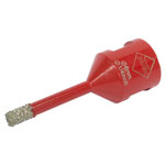 RUBI Tiling Tools 5988 Dry Cut Diamond Drill Bit 6mm